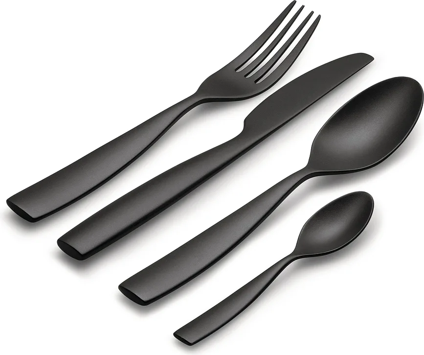 Набор столовых приборов Alessi, Dressed z melaminy, 4 предмета, нержавеющая сталь