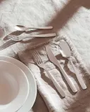 Столовая ложка A di Alessi, Knifeforkspoon, нержавеющая сталь — фото 2