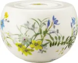 Сахарница Rosenthal Brillance Alpejski Ogrod с крышкой, костяной фарфор, 10,5 см, белая — фото 2