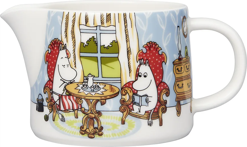 Молочник Arabia Finland Muminki Afternoon In Parlor, фарфор
