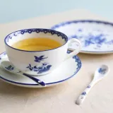 Набор чашек с блюдцами &K Amsterdam Delftware, 2 шт., 250 мл, костяной фарфор, синий — фото 6