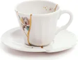 Чашка Seletti Kintsugi 3, фарфор, белая — фото 1