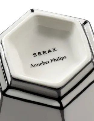 Набор чашек с блюдцами Serax Carte Blanche, 2 шт., 16,5 см, фарфор, белый