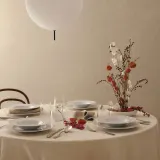 Блюдце для кофе Alessi La Bella Tavola, фарфор, 15 см, белое — фото 3