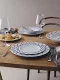 Блюдце для кофе Alessi La Bella Tavola, фарфор, 15 см, синее — фото 5