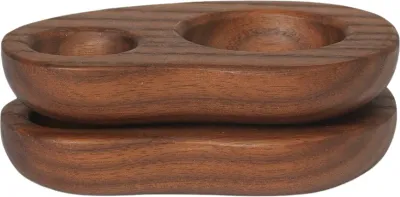 Набор подставок для яиц Ferm Living Cairn, 2 шт., коричневая