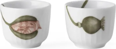 Набор подставок для яиц K hler Hammershoi Poppy, 2 шт., фарфор, 5 см