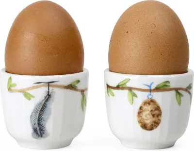 Набор подставок для яиц K hler Hammershoi Spring, 2 шт., фарфор, 5 см