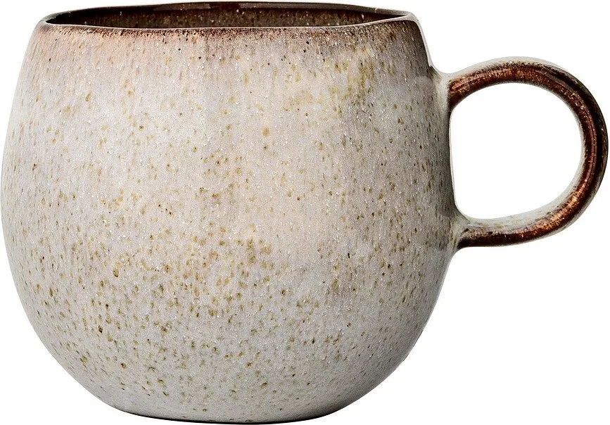 Кружка Bloomingville Sandrine, 500 мл, керамика, серая