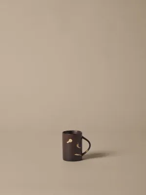 Кружка Ferm Living Koyo, 300 мл, каменная керамика, коричневая