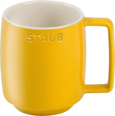 Кружка staub, керамика, жёлтая · арт. fabr 1029087