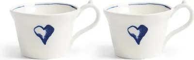 Набор кружек &k amsterdam anouk, 2 шт., фарфор, разноцветный · арт. fabr 2159-04