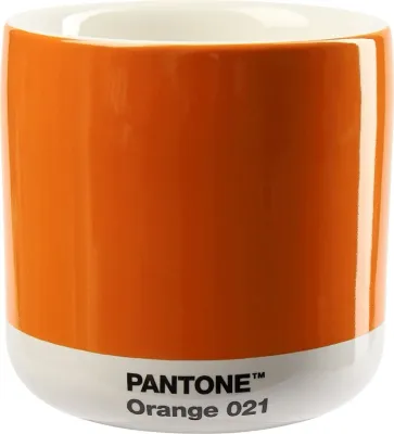 Кружка copenhagen design pantone, фарфор, оранжевая · арт. fabr 101020021