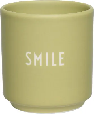 Кружка Design Letters Love & Friendship Mini, 100 мл, костяной фарфор, зелёная