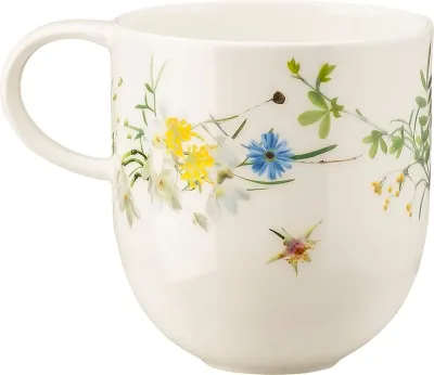 Кружка Rosenthal Brillance Alpejski Ogr d, 340 мл, костяной фарфор, белая