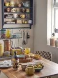 Масленка Bloomingville Rani, 18.5 10.5 см, каменная керамика, жёлтая — фото 2
