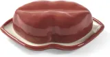 Масленка Serax Les Objets Mouleversants, 18 12 см, каменная керамика, красная — фото 1