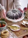 Набор салатников Bloomingville Yule, 2 предмета, каменная керамика, 14 см, зелёный — фото 1