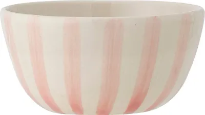 Салатник Bloomingville Begonia, каменная керамика, 14 см, розовый