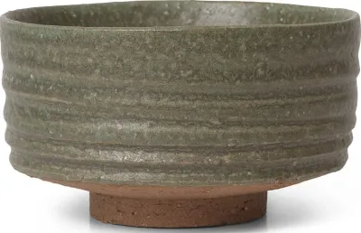 Салатник ferm living serena, каменная керамика, зелёный · арт. fabr 1104268099