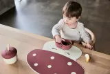 Набор салатников OYOY Yummy Strawberry Cherry, 2 предмета, силикон, овальные, 11,5 23,5 см — фото 1