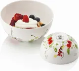 Салатник Rosenthal Brillance Tajemniczy Ogr d, костяной фарфор, 14,8 см, белый — фото 1