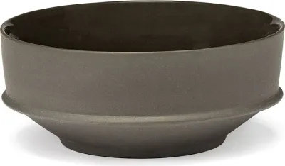 Набор салатников serax dune, 2 предмета, фарфор, коричневый · арт. fabr B4023205-704