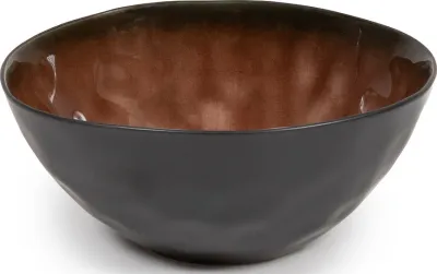 Салатник Serax Pure, каменная керамика, 16 см, коричневый