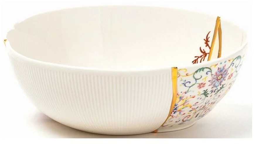 Салатник Seletti Kintsugi, фарфор, 19 см