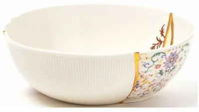 Салатник Seletti Kintsugi, фарфор, 19 см
