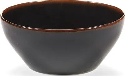 Салатник Serax Out of Lines, каменная керамика, 25 см, коричневый