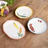 Блюдо сервировочное &K Amsterdam &K Carota, овальное, каменная керамика, 28 40 см, разноцветное — фото 1
