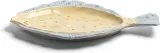 Блюдо сервировочное &K Amsterdam Plaice, овальное, каменная керамика, 29,5 37 см, разноцветное — фото 1