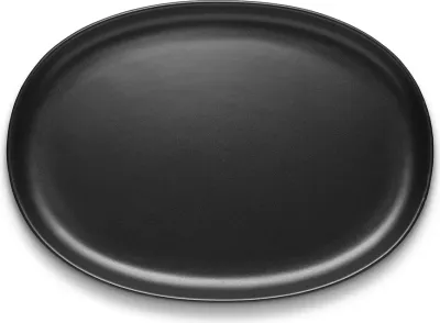 Блюдо сервировочное Eva Solo Nordic Kitchen, овальное, каменная керамика, 22 31 см, чёрное