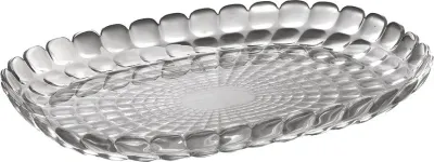 Блюдо сервировочное Guzzini Tiffany, овальное, пищевой пластик, 31 45 см
