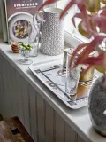 Блюдо сервировочное Bloomingville Rudaur, прямоугольное, каменная керамика, 27 37,5 см, синее — фото 4