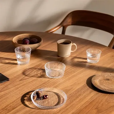 Тарелка обеденная Iittala Tundra, стекло, 15,4 см, прозрачная