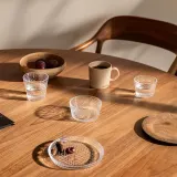 Тарелка обеденная Iittala Tundra, стекло, 15,4 см, прозрачная — фото 1
