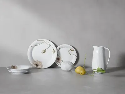 Тарелка глубокая K hler Hammersh i Poppy, фарфор, 21 см