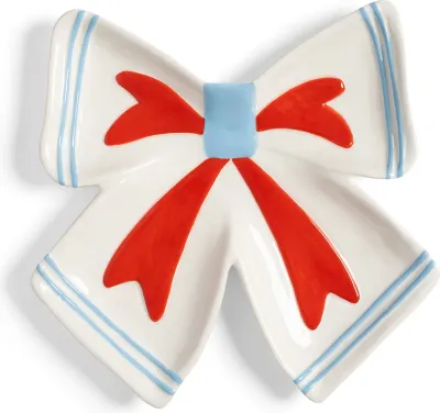 Тарелка закусочная &K Amsterdam Ribbon, доломит, 22 см, розовая