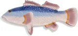 Тарелка сервировочная &K Amsterdam Fish, доломит, овальная, 18,5 34,5 см, разноцветная — фото 1