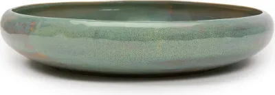 Салатник Serax Pure, каменная керамика, зелёный