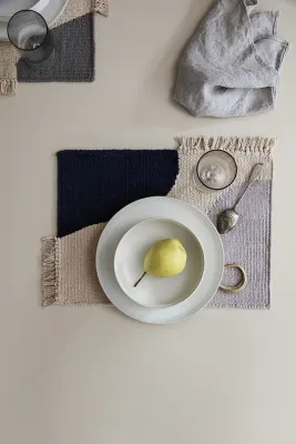 Тарелка обеденная Ferm Living Sekki, каменная керамика, 25,5 см