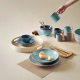 Тарелка обеденная Rosenthal Thomas Loft Ice Blue, фарфор, 28 см, синяя — фото 2