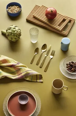 Тарелка закусочная H bsch Fuyu, стекло, 20 см, прозрачная