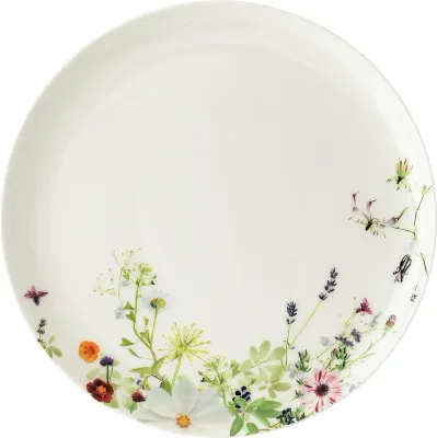 Тарелка закусочная Rosenthal Brillance Wiosenny Ogr d, костяной фарфор, 21 см, белая