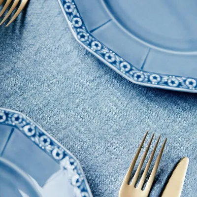 Тарелка закусочная Rosenthal Maria en Vogue Blue, фарфор, 21,8 см, синяя