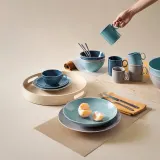 Тарелка закусочная Rosenthal Thomas Loft Moon Grey, фарфор, 21,8 см, серая — фото 4