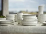 Тарелка закусочная Zone Denmark Eau, фарфор, 20 см, белая — фото 1