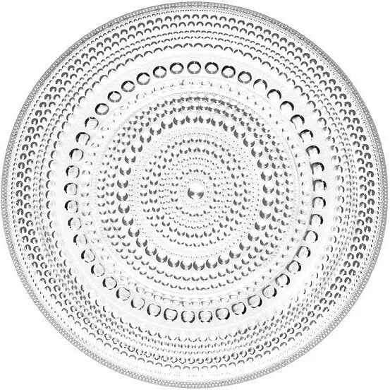 Тарелка обеденная iittala kastehelmi, стекло · арт. fabr 1007057